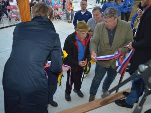 Utrinki otvoritve Trga olimpijcev Mojstrana 8